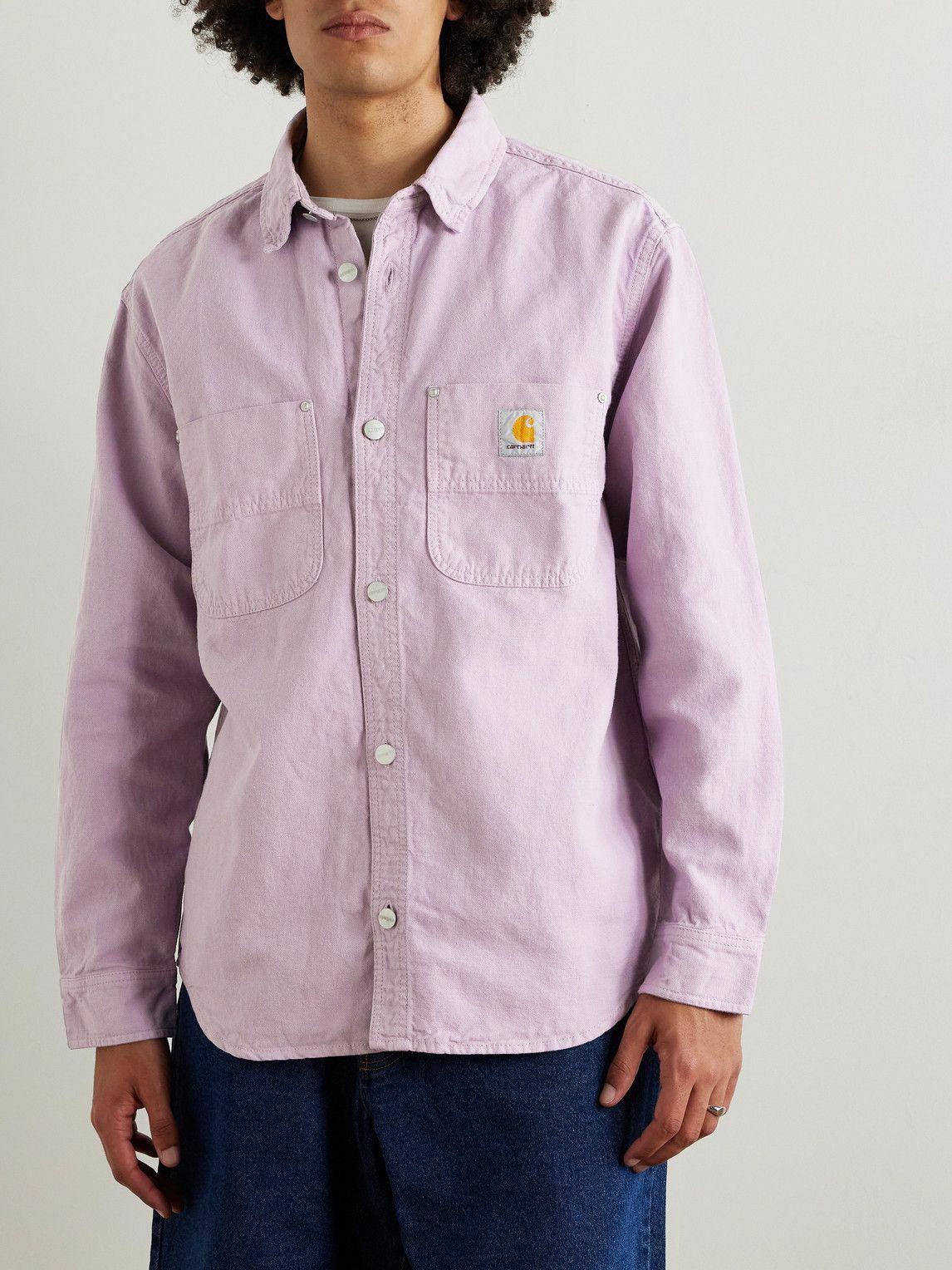 Carhartt WIP - Walter Cotton and Linen-Blend Canvas Shirt Jacket