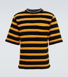 Marni - Striped cotton blend T-shirt
