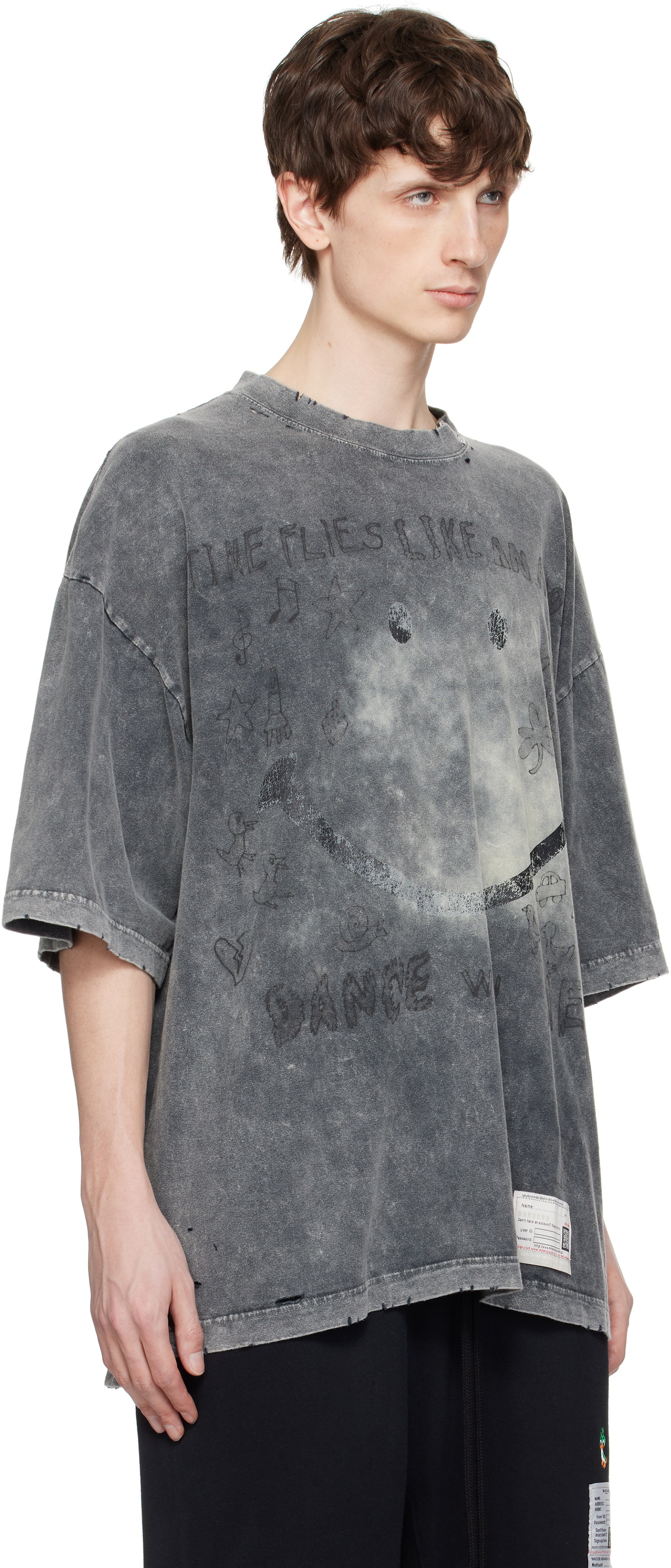 MIHARAYASUHIRO BLEACHED TEE Tシャツ 46 | APPS-BICENTENARIO-PRD-01 