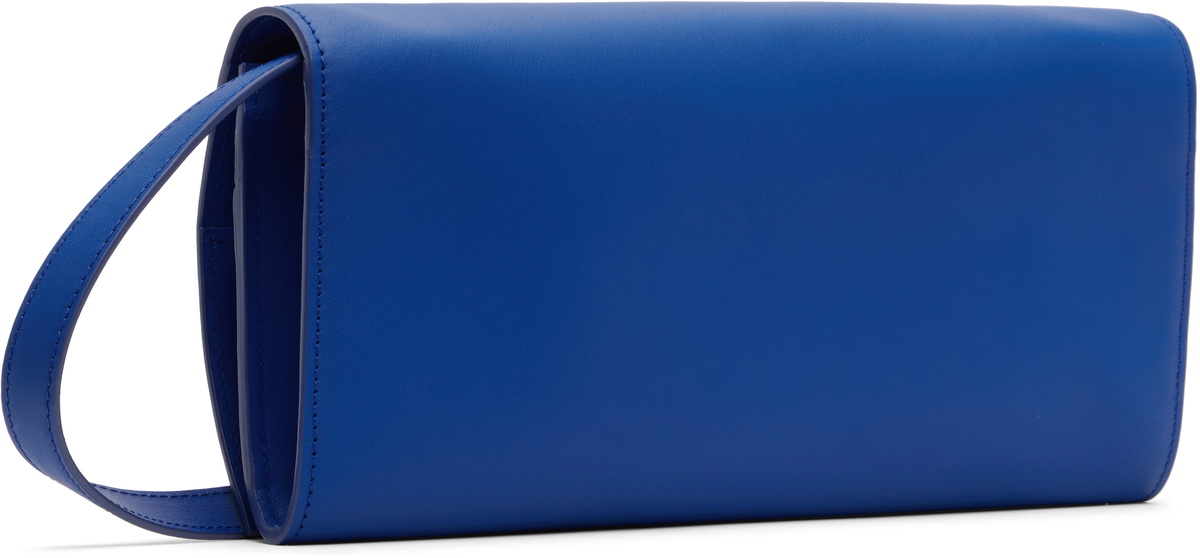 ADER error Blue Leather Messenger Bag ADER error