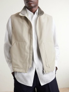 Lardini - Cotton-Blend Gilet - Neutrals