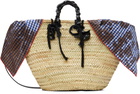 Ottolinger Beige Big Basket Tote