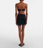 ViX Paula Hermanny Meg embellished miniskirt