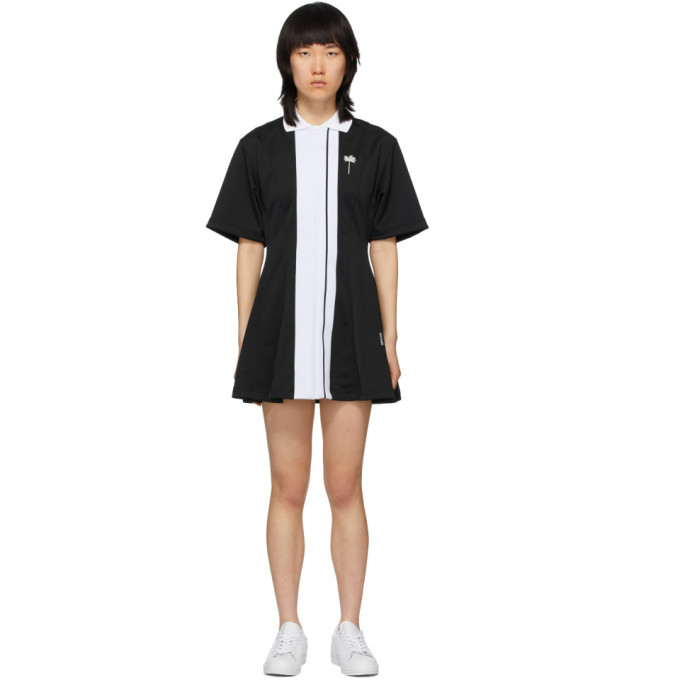 Palm Angels Black Tennis Track Dress Palm Angels
