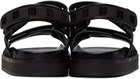 Givenchy Black Strap Sandals