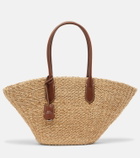 Polo Ralph Lauren Bellport Medium raffia basket bag