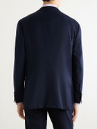 Kiton - Virgin Wool Suit Jacket - Blue