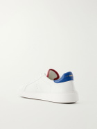 J.M. Weston - On Time Leather Slip-On Sneakers - White