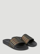 Burberry - Vintage Check Sliders in Beige