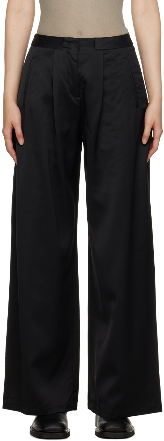OUR LEGACY 24ss Serene Trousers ワイドスラックス Our Legacy Black Serene Trousers Our Legacy