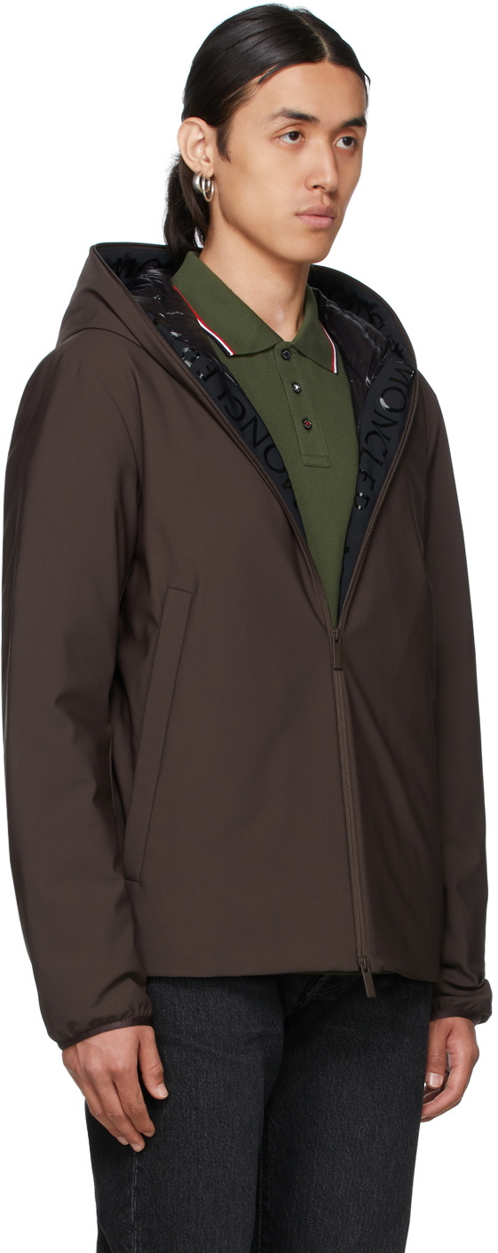 Moncler Brown Down Lioret Jacket Moncler