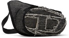 Diesel Black 1DR-Pod Crossbody Bag