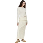 Belle Anna Off-White Helia Maxi Skirt