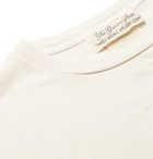 Remi Relief - Distressed Printed Cotton-Jersey T-Shirt - White