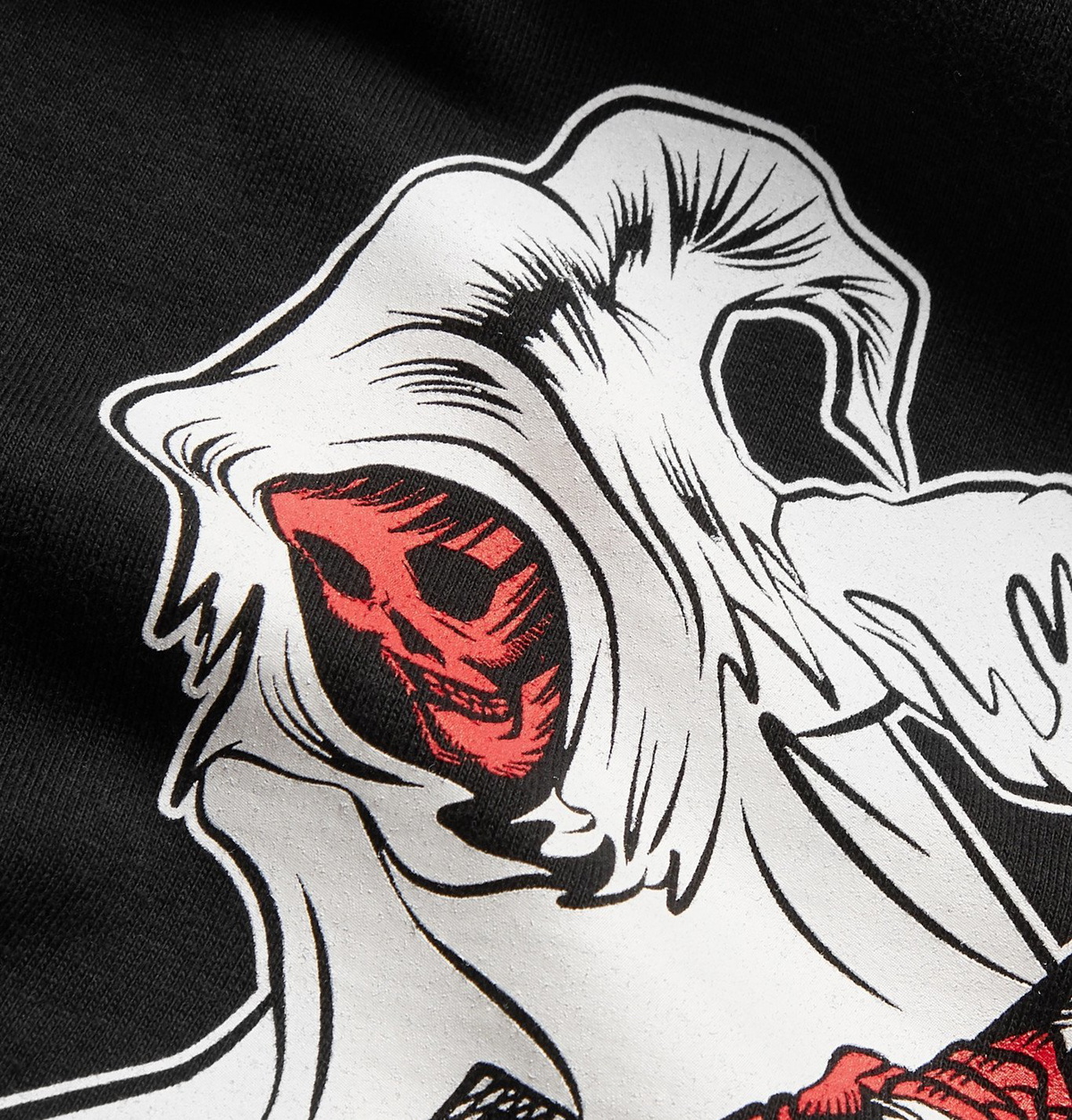 Blackmeans - Printed Cotton-Jersey T-Shirt - Black