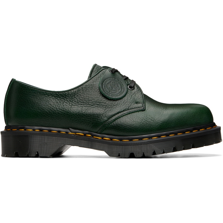 Photo: Dr. Martens Green 1461 'Made In England' Buckingham Leather Derbys