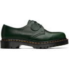 Dr. Martens Green 1461 'Made In England' Buckingham Leather Derbys