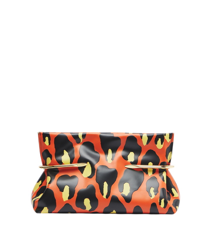 Photo: Givenchy Pinch Soft leopard-print leather clutch