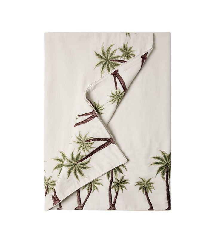 Photo: Les-Ottomans Embroidered cotton tablecloth