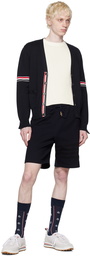 Thom Browne Navy University Shorts