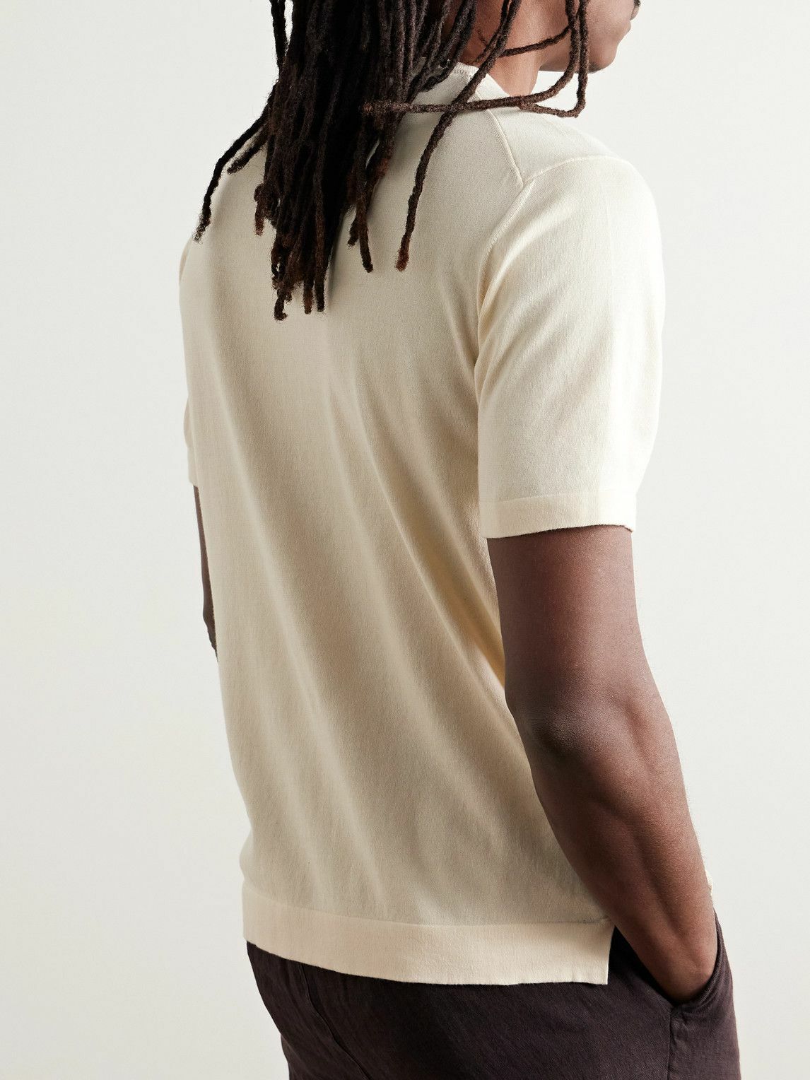 PIACENZA 1733 - Cotton T-Shirt - Neutrals