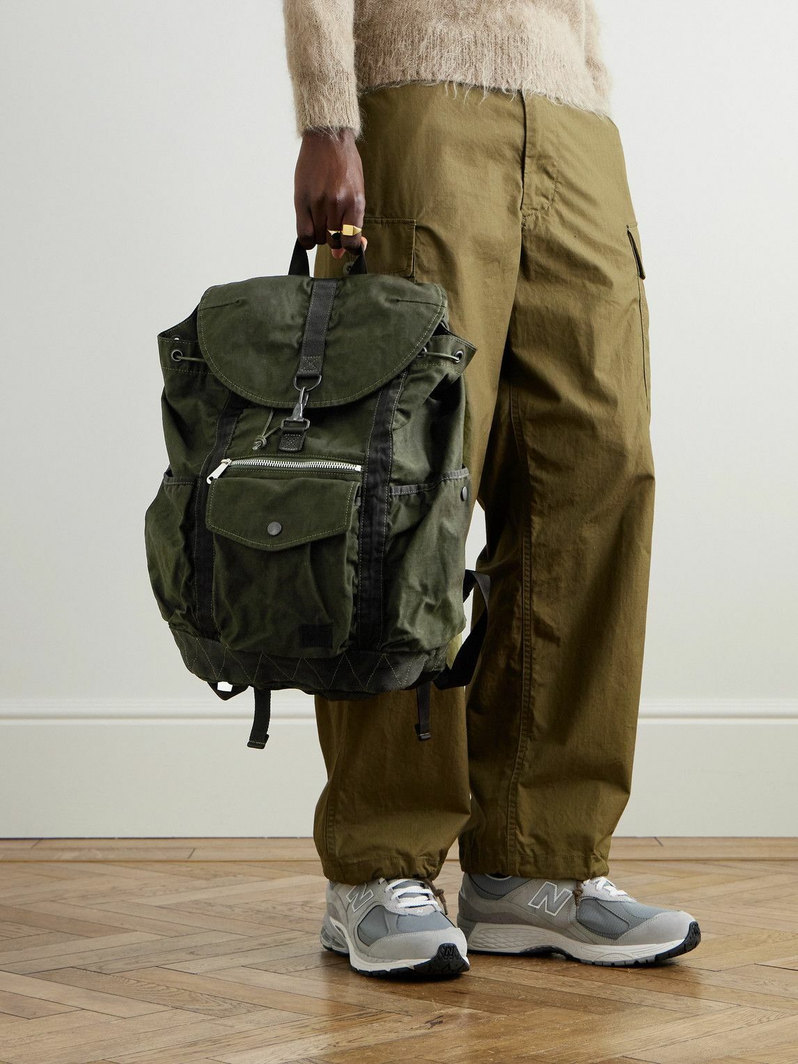 Porter-Yoshida and Co - Crag Canvas Backpack Porter-Yoshida & Co.