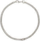 Martine Ali Silver Thin Link Chain Necklace