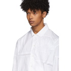 Jacquemus White La Chemise Mouchoirs Long Sleeve Shirt