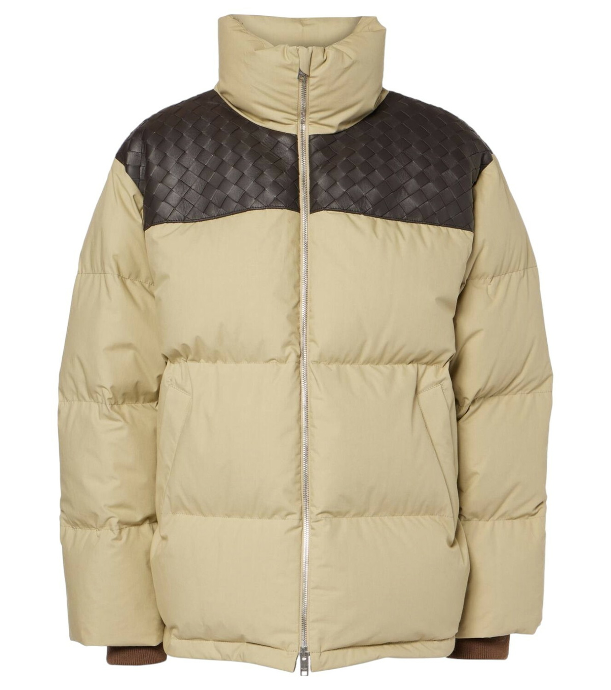 Bottega Veneta Off-White Puffer Down Jacket Bottega Veneta