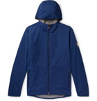 Z Zegna - TECHMERINO Wool-Blend Shell Hooded Jacket - Men - Blue