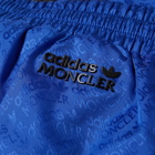 Moncler Men's x adidas Originals Reversible Down Trousers in Blue