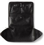 Bottega Veneta - Intrecciato-Debossed Leather Wash Bag - Black