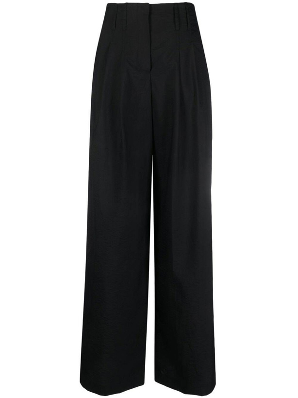 Photo: BRUNELLO CUCINELLI - High-waisted Flared Trousers
