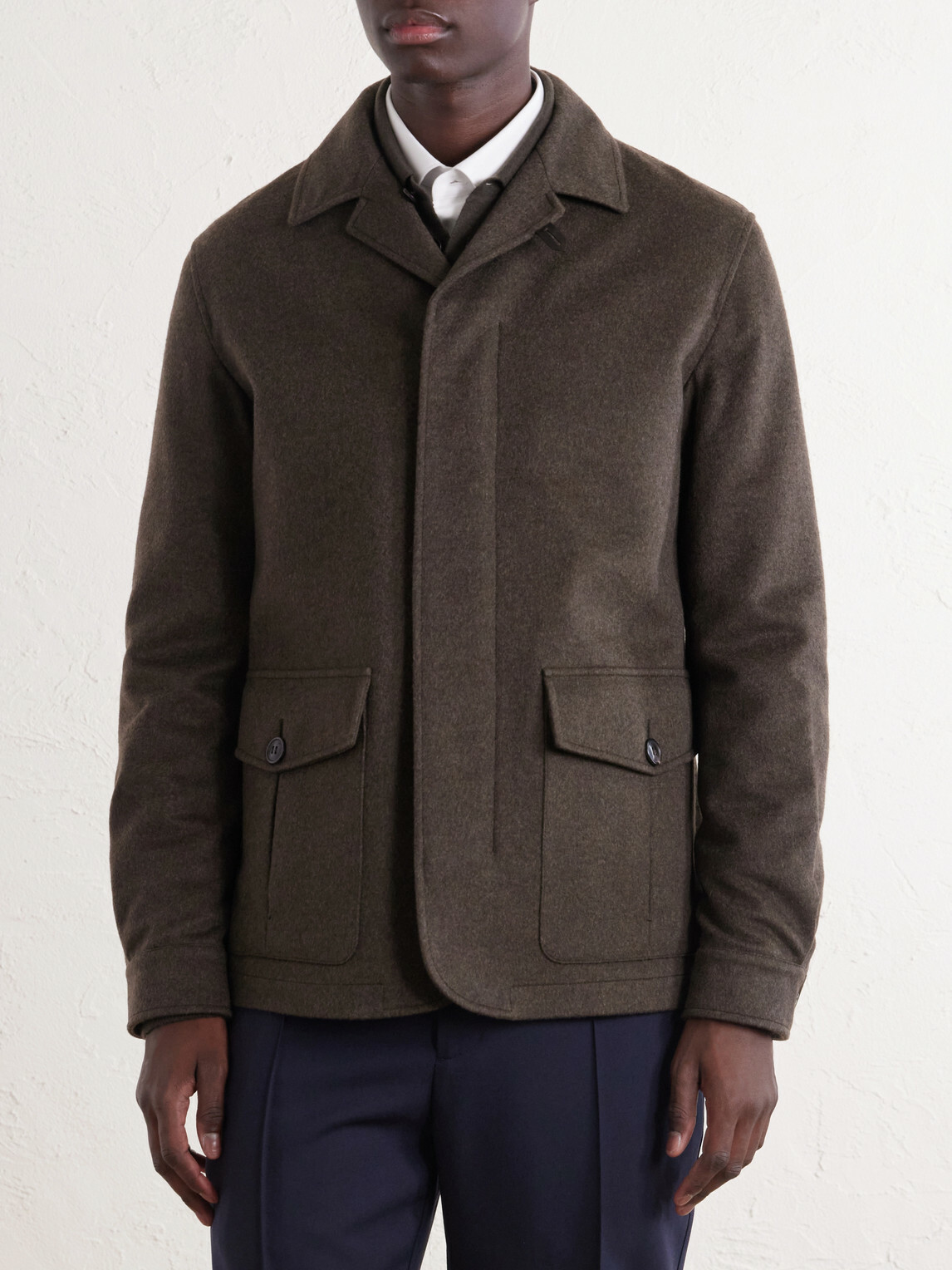Zegna - Oasi Cashmere Coat - Green
