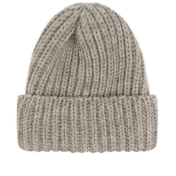 Photo: Café Mountain Men's Wool Toque Beanie in Chalk 