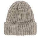 Café Mountain Men's Wool Toque Beanie in Chalk 