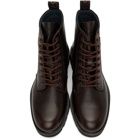 PS by Paul Smith Brown Leather Fowler Boots