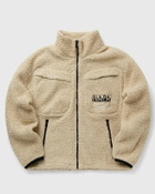 Napapijri T-JAMAN FZ HOODIE Beige Mens Fleece Jacket