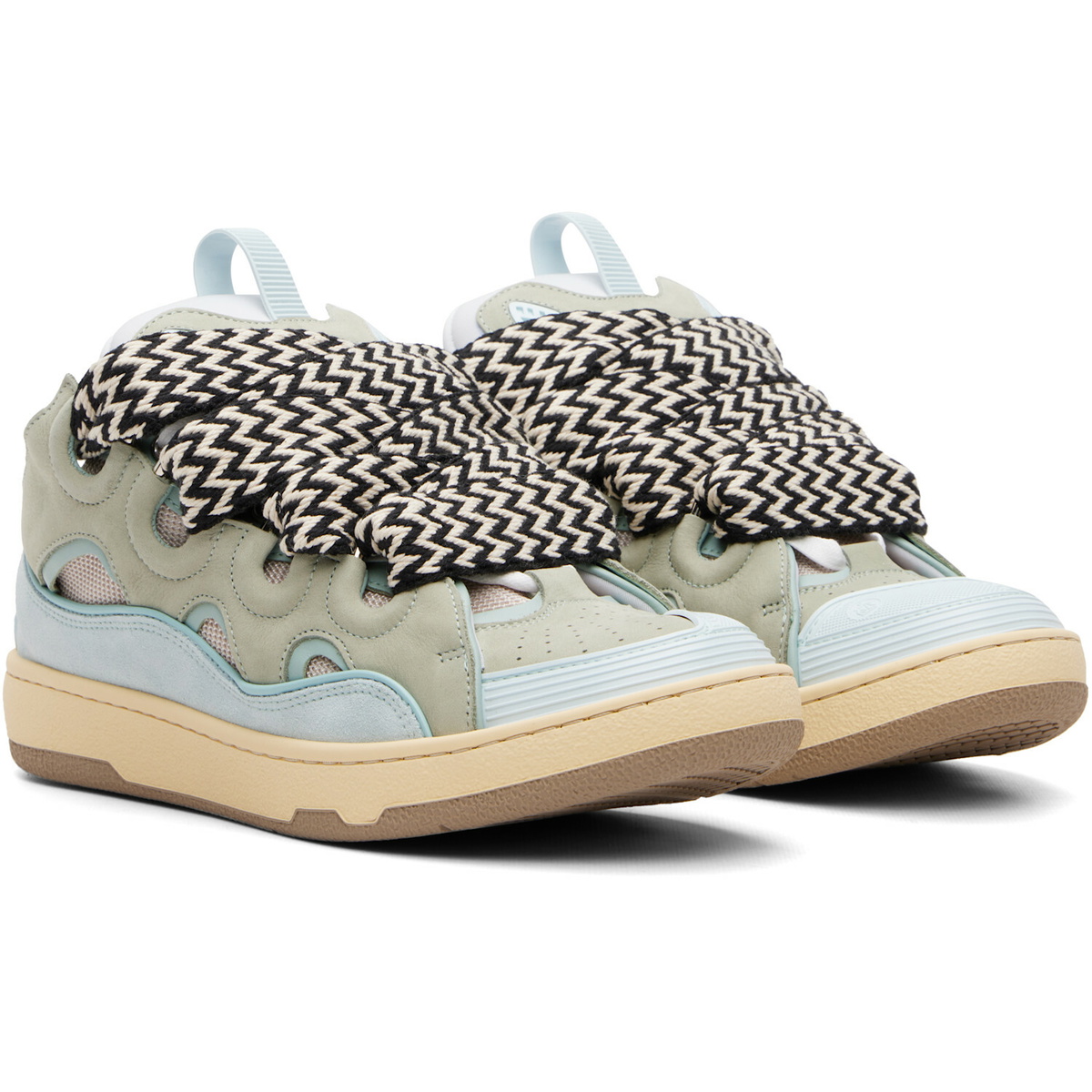 Lanvin Blue Curb Sneakers