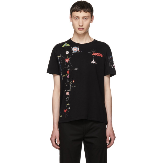 Photo: Valentino Black Video Game T-Shirt