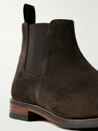 Grenson - Declan Suede Chelsea Boots - Brown