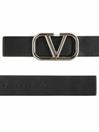 VALENTINO GARAVANI - Vlogo Signature Leather Belt