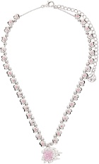 YVMIN Silver Heart Chain Necklace