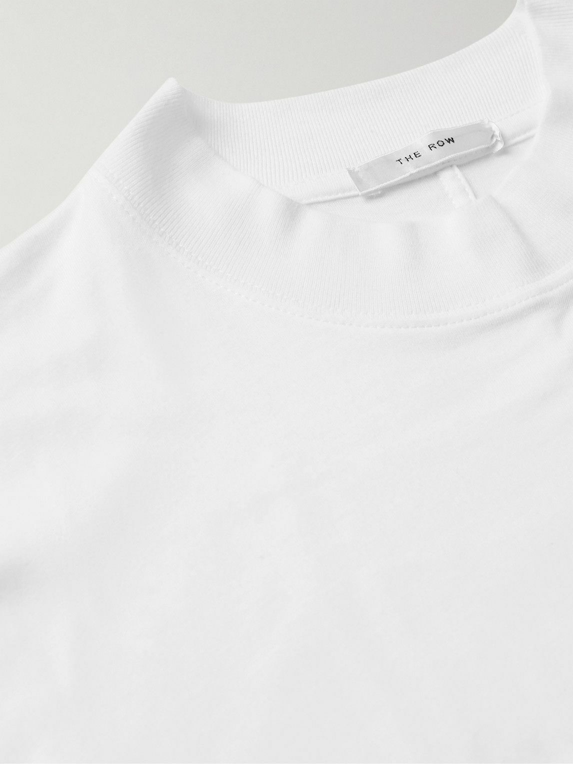 The Row - Dustin Cotton-Jersey T-Shirt - White The Row