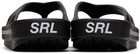 Neighborhood Black Oofos & SRL Edition Flip Flops