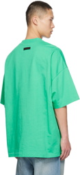 Fear of God ESSENTIALS Green Crewneck T-Shirt