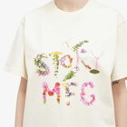Story mfg. Women's Grateful T-Shirt in Ecru Flora