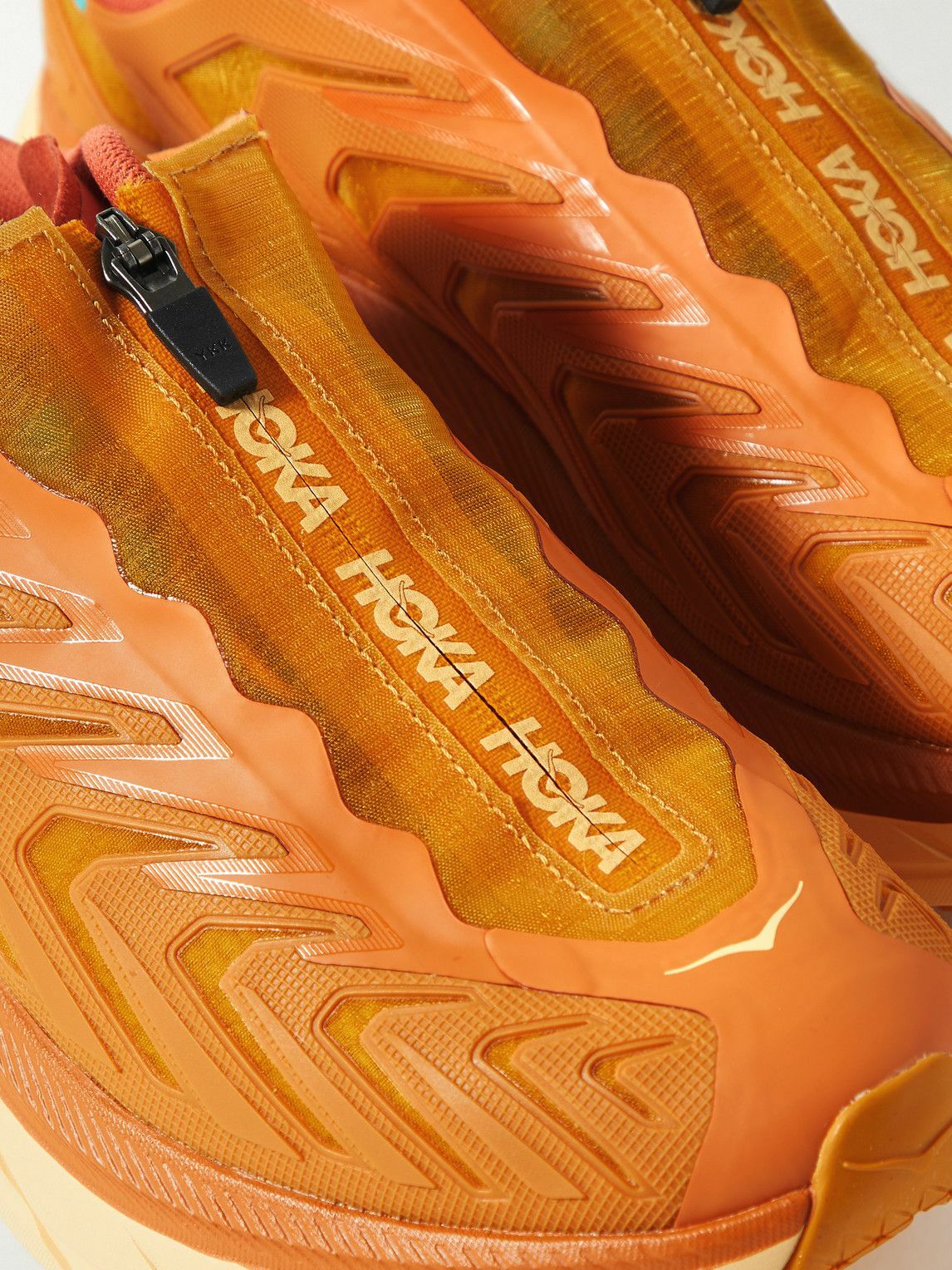 Hoka One One - Project Clifton Rubber-Trimmed Mesh Running Hoka One One - Project Clifton Rubber-Trimmed Mesh Running