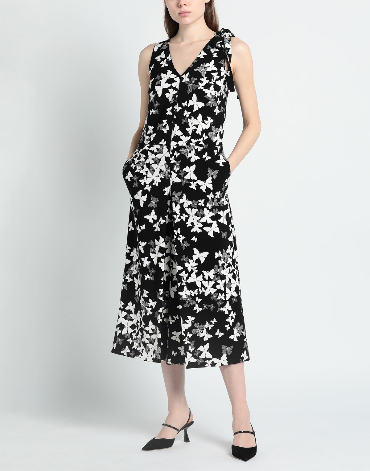 Red Valentino Womens Jumpsuit in Black