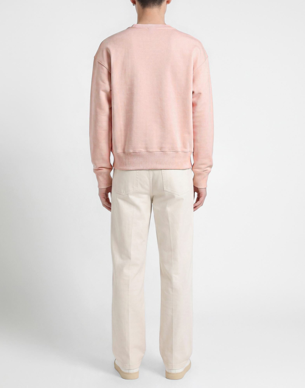 Ami Alexandre Mattiussi Mens Sweatshirt in Pink